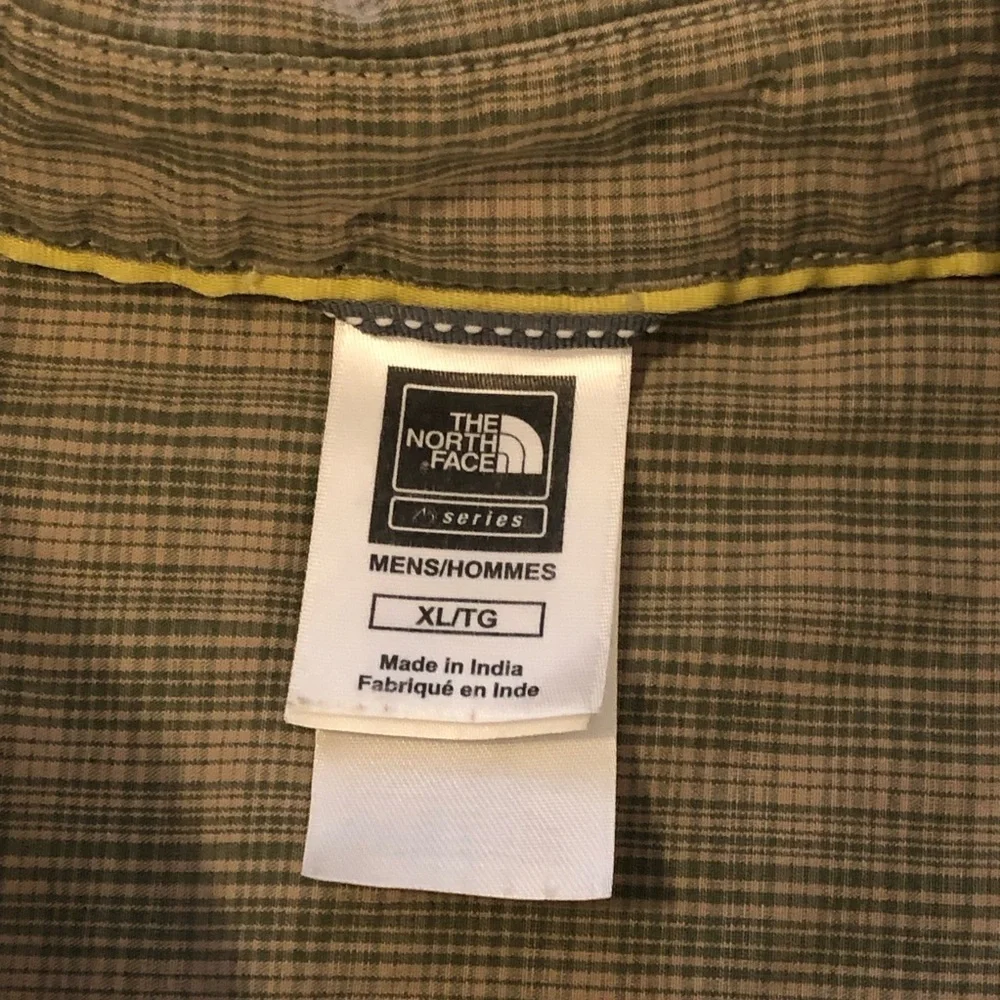 Vintage North Face A5 series long sleeve button down shirt. Size XL.